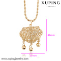 32669- Xuping Stylish Brass Jewelry Children Bell Necklace Wholesale